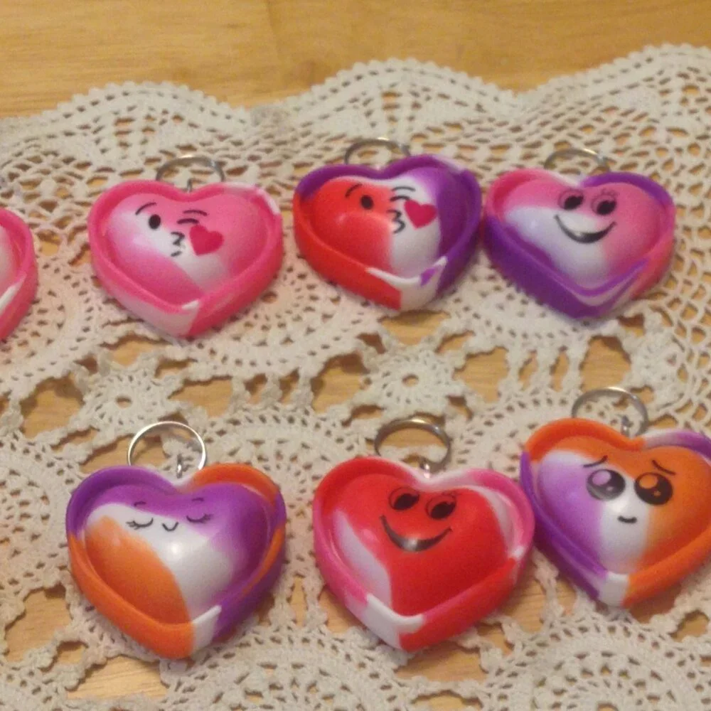 Party Favors or Stocking Stuffers bundle, cute bubble keychains